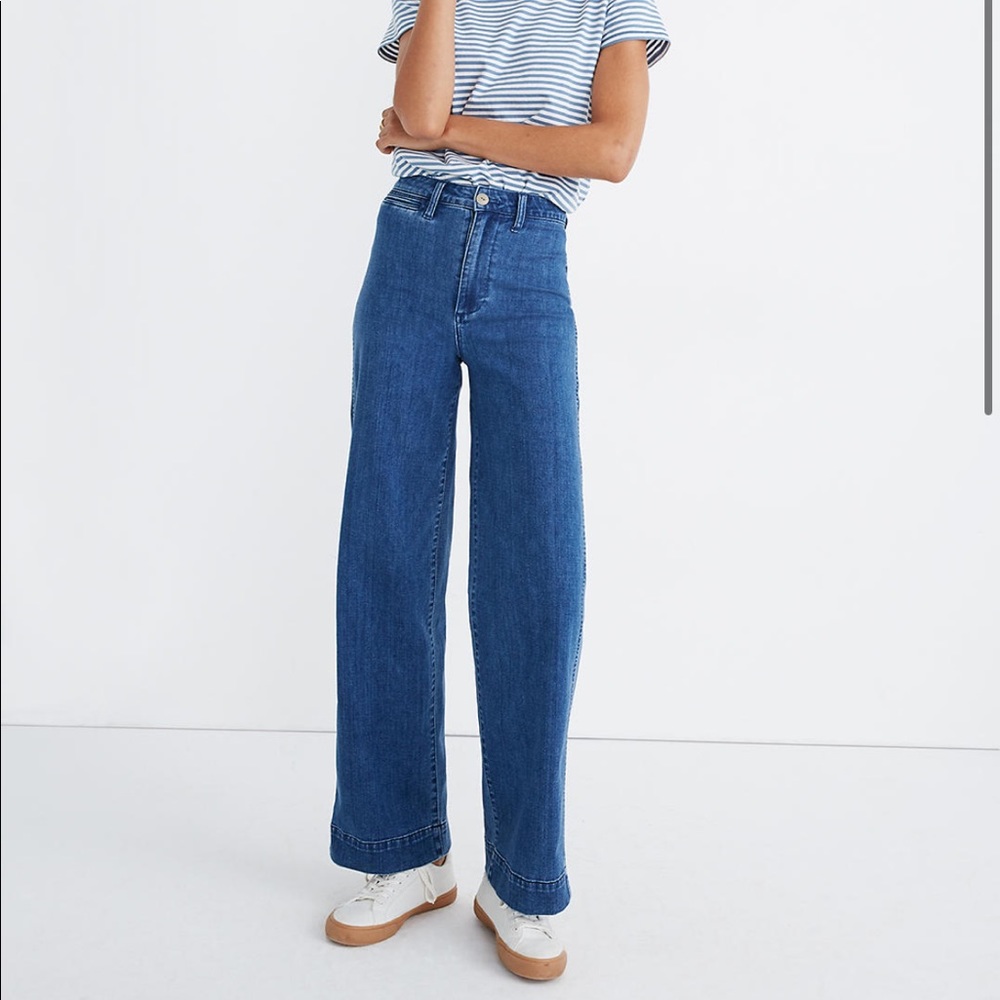 Madewell Emmet Slim Full Length jeans size 24 but could fit a 25